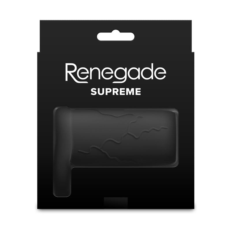 Renegade Supreme – Ultra-Stretchy Liquid Silicone Penis Sleeve 11.7 cm Length 5.5 cm Diameter SLEEVES