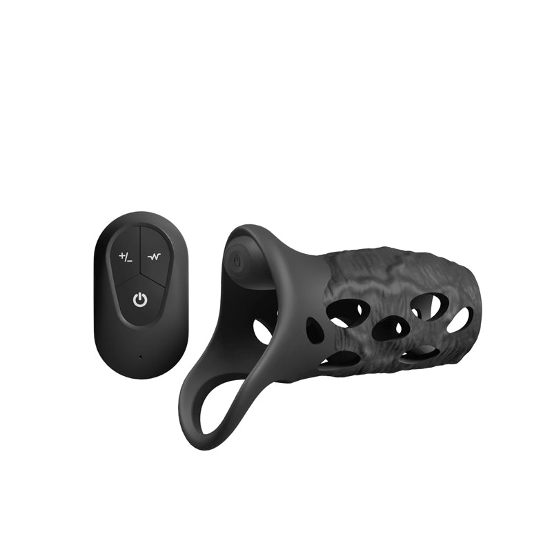 Renegade Edge – USB Rechargeable Waterproof Vibrating Penis Sleeve with Remote > Sex Toys > Couples Toys