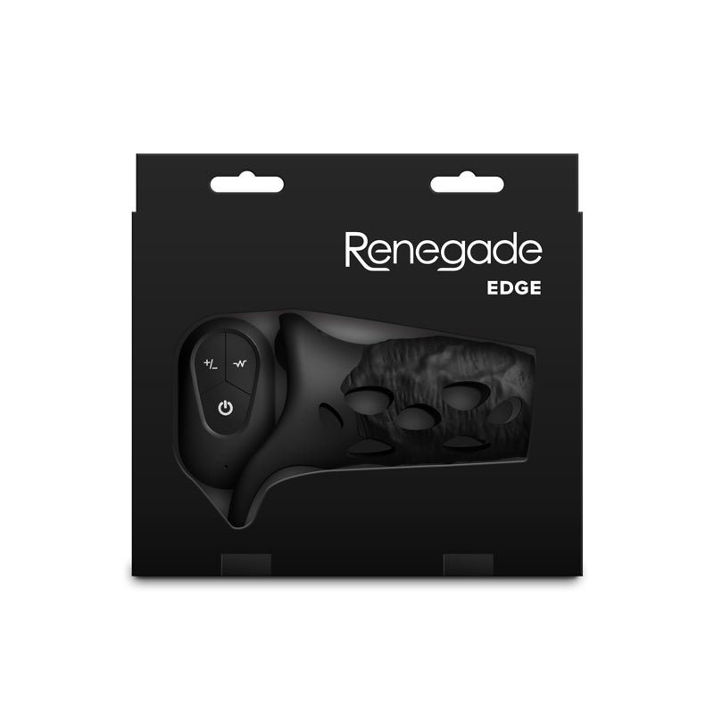 Renegade Edge – USB Rechargeable Waterproof Vibrating Penis Sleeve with Remote > Sex Toys > Couples Toys