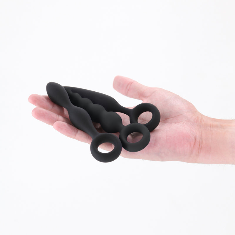 Renegade Trio Kit – Three-Piece Silicone Butt Plug Set Secondary image