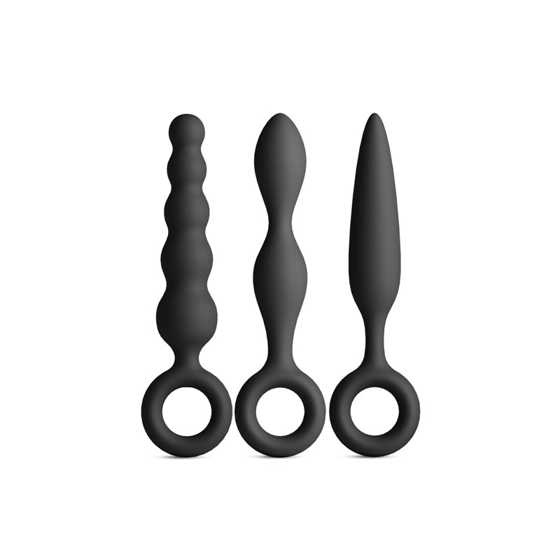 Renegade Trio Kit – Three-Piece Silicone Butt Plug Set > Anal Range > Butt Plug Kits