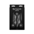 Renegade Trio Kit – Three-Piece Silicone Butt Plug Set > Anal Range > Butt Plug Kits