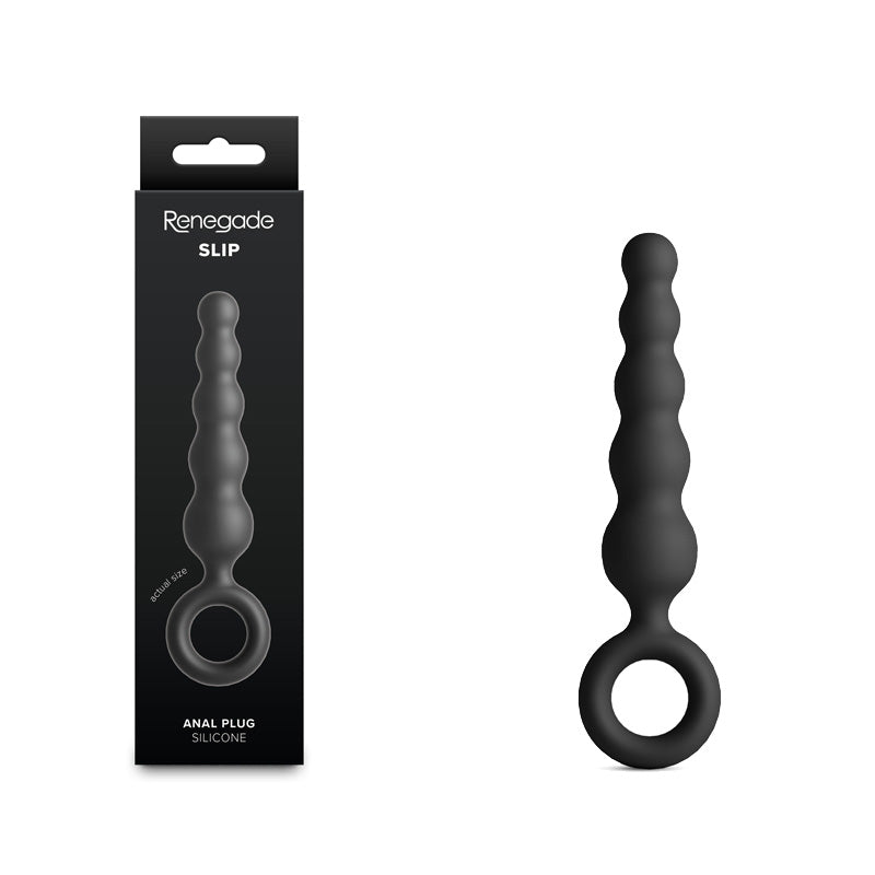 Renegade Slip – 12.7 cm Silicone Anal Plug Black > Anal Range > Butt Plugs
