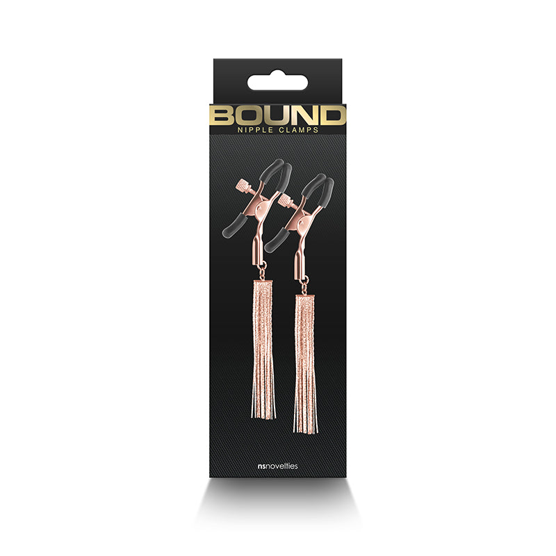 Bound Adjustable Nipple Clamps (Assorted Colors) – Set of 2 Nipple Clamps > Sex Toys > Nipple Clips