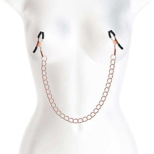 Bound Nipple Clamps - DC2 - Rose Gold