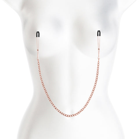 Bound Nipple Clamps - DC3 Nipple Clamps with Chain Set Nipple Clips