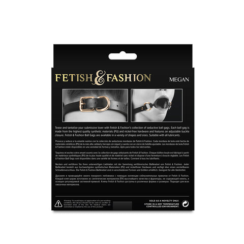 Fetish & Fashion - Megan - Adjustable Silicone Ball Gag Gags