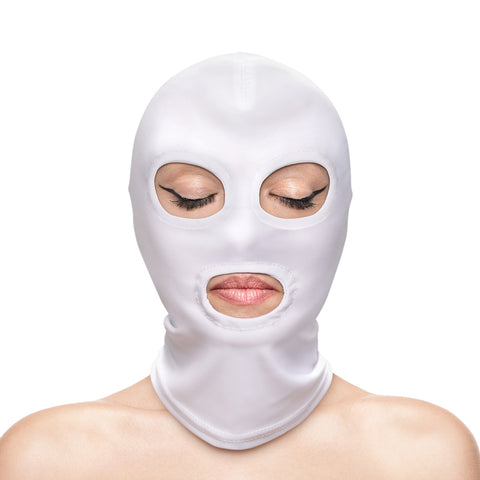 Fetish & Fashion - Eyes & Mouth Hood - One Size Hood Masks