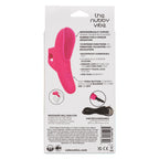 Neon Vibes The Nubby Vibe Pink Silicone Finger Teaser with 10 Functions and Rechargeable > Vibrators > Finger Vibrators