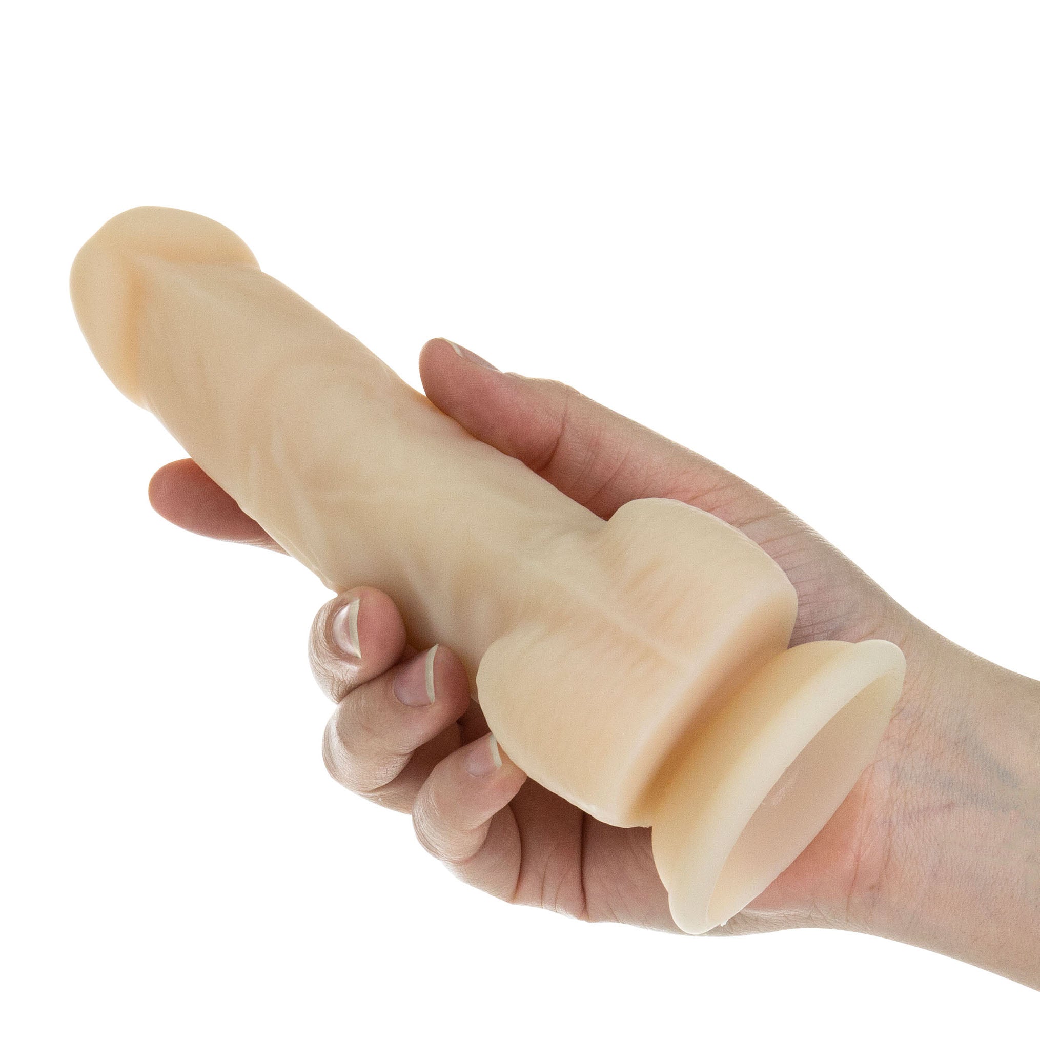 Naked Addiction 7 Inch Rotating and Vibrating Dong DONGS Vibrating