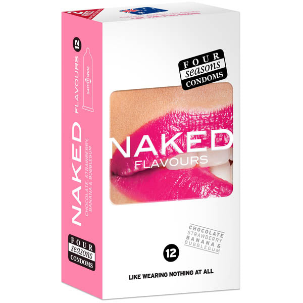 Naked Flavours Ultra Thin Flavoured Condoms 12 Pack > Essentials > Condoms