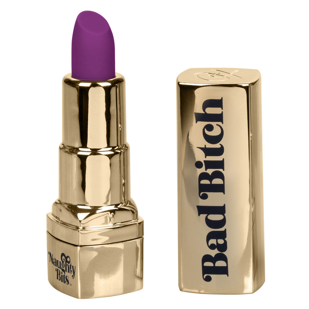 Naughty Bits Bad Bitch (Gold) – Discreet Rechargeable Lipstick Vibrator > Vibrators > Mini Vibrators Main image