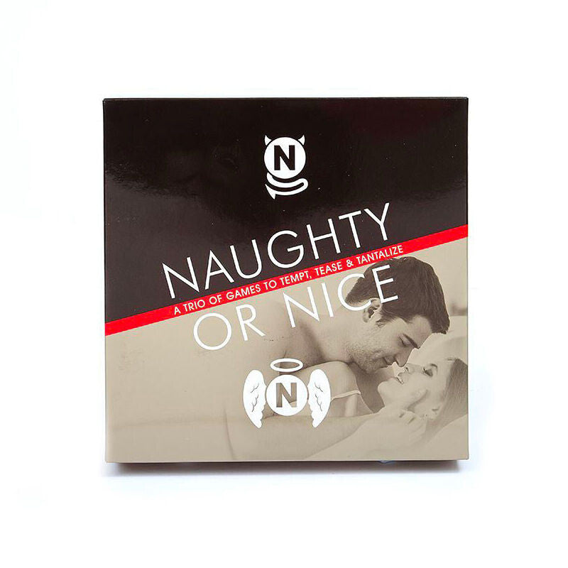 Naughty Or Nice Couples Card Game Trio For Tempting Fun Games