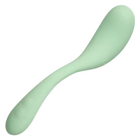 Elle Liquid Silicone Wand Vibrator in Mint Green with 10 Vibration Functions and Rechargeable > Vibrators > Standard Vibrators