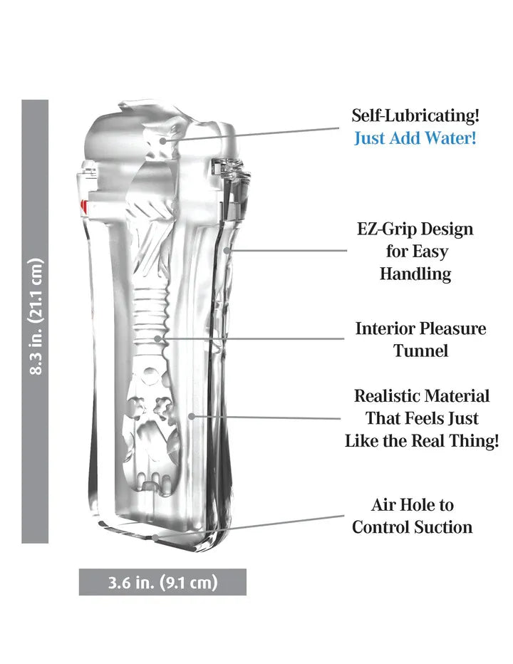 Pdx Extreme Wet Pussies Super Luscious Lips – Self-Lubricating Stroker > Sex Toys For Men > Masturbators > Manual