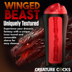 Creature Cocks Dragon Snatch (Red) – Scaly Masturbator > Sex Toys For Men > Masturbators > Fantasy