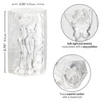 Girls Girls Girls™ Farrah Transparent Travel Masturbator Soft Tight Stretchy Sleeve > Sex Toys For Men > Masturbators > Manual