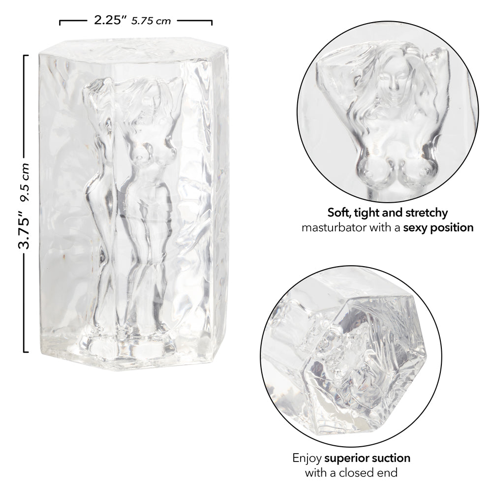 Girls Girls Girls™ Transparent Soft Stretchy Masturbator > Sex Toys For Men > Masturbators > Manual