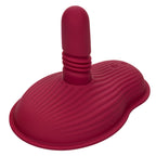 Dual Rider Remote Control Thrust and Grind Waterproof Silicone Massager in Burgundy > Vibrators > Vibrating Pads