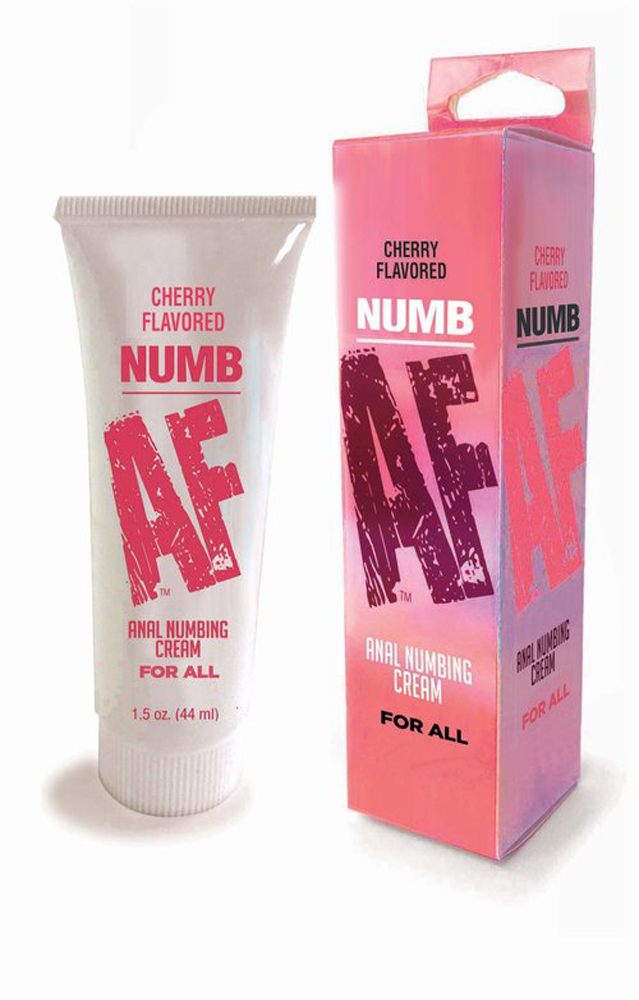Numb AF Cherry Flavored Anal Numbing Cream 44ml Tube Secondary image
