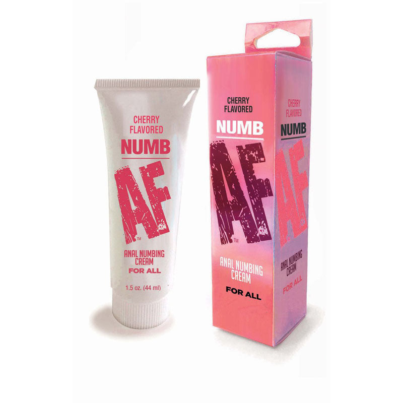 Numb AF Cherry Flavored Anal Numbing Cream 44ml Tube > Lube > Anal Main image