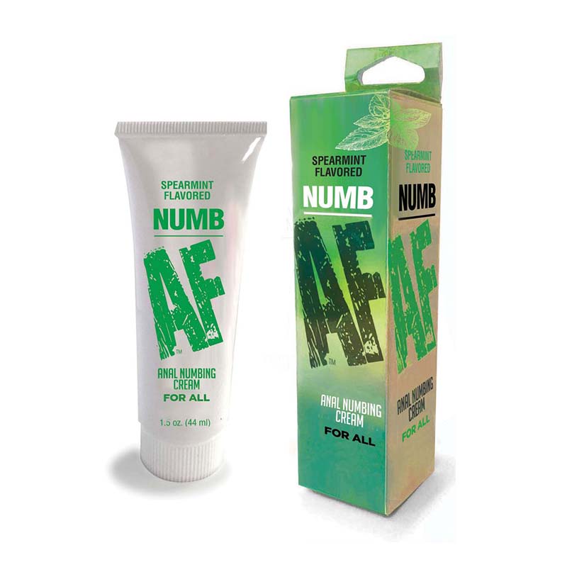 Numb AF Mint Flavoured Anal Numbing Cream 44ml Tube > Lube > Anal
