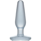 Crystal Jellies Medium Butt Plug Clear > Anal Range > Butt Plugs