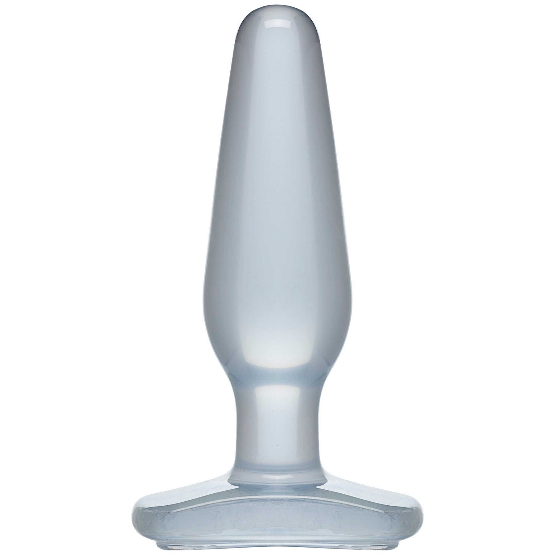 Crystal Jellies Medium Butt Plug Clear > Anal Range > Butt Plugs