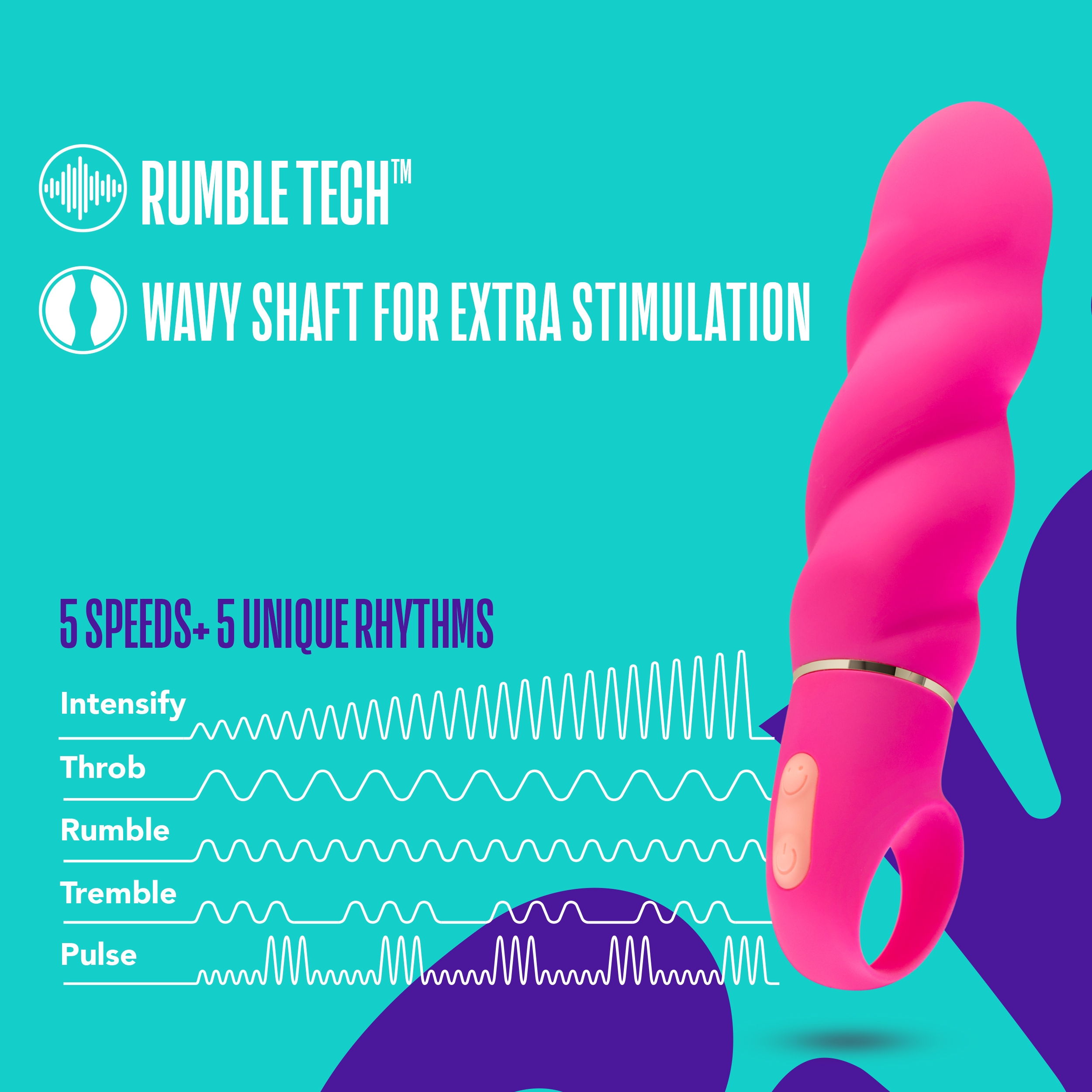 Aria Amazing Af Fuschia 15.9 Cm Vibrator > Vibrators > Standard Vibrators