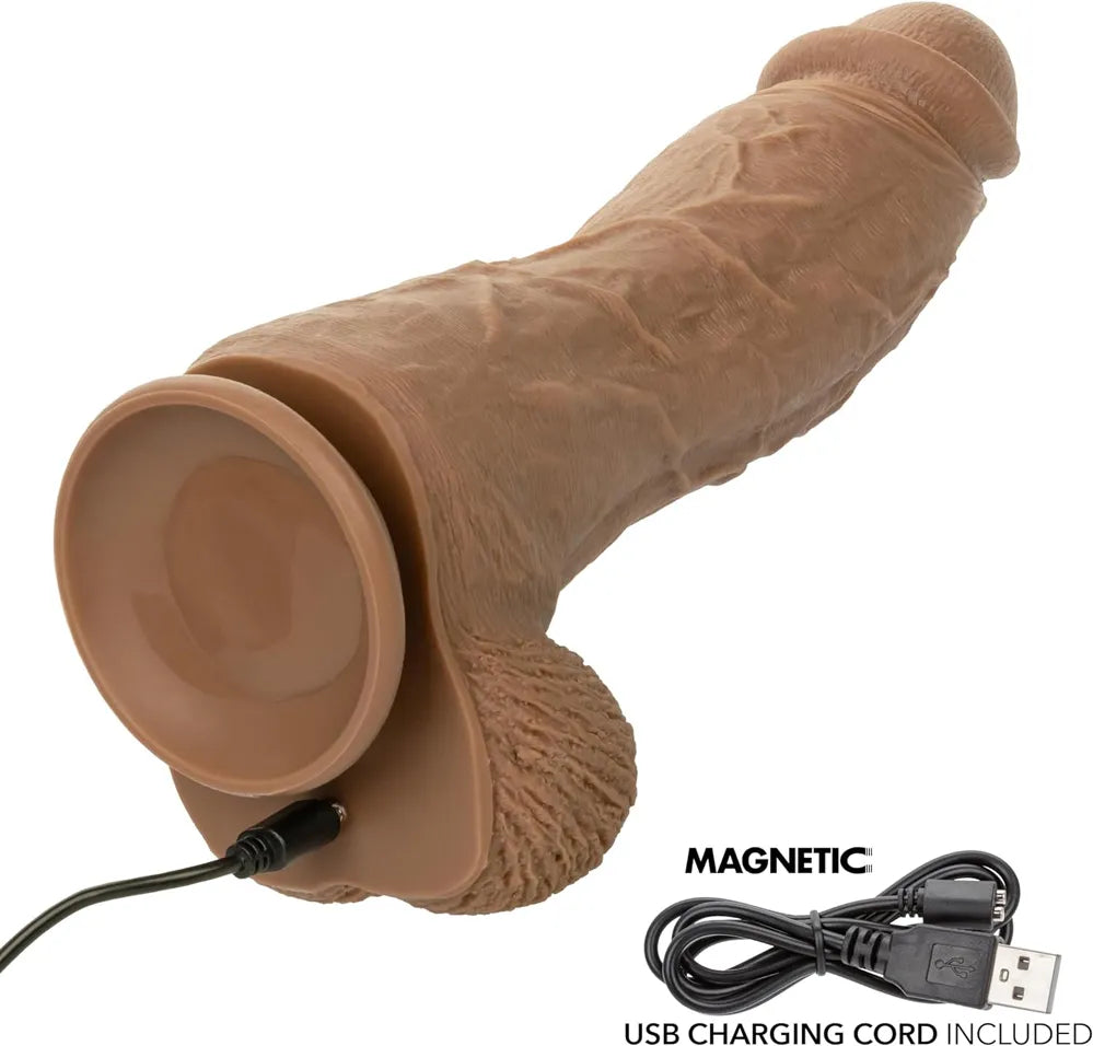 Big Dick Energy Studs – 7.5" Rechargeable Silicone Hands-Free Vibrator > Vibrators > Realistic Vibrators