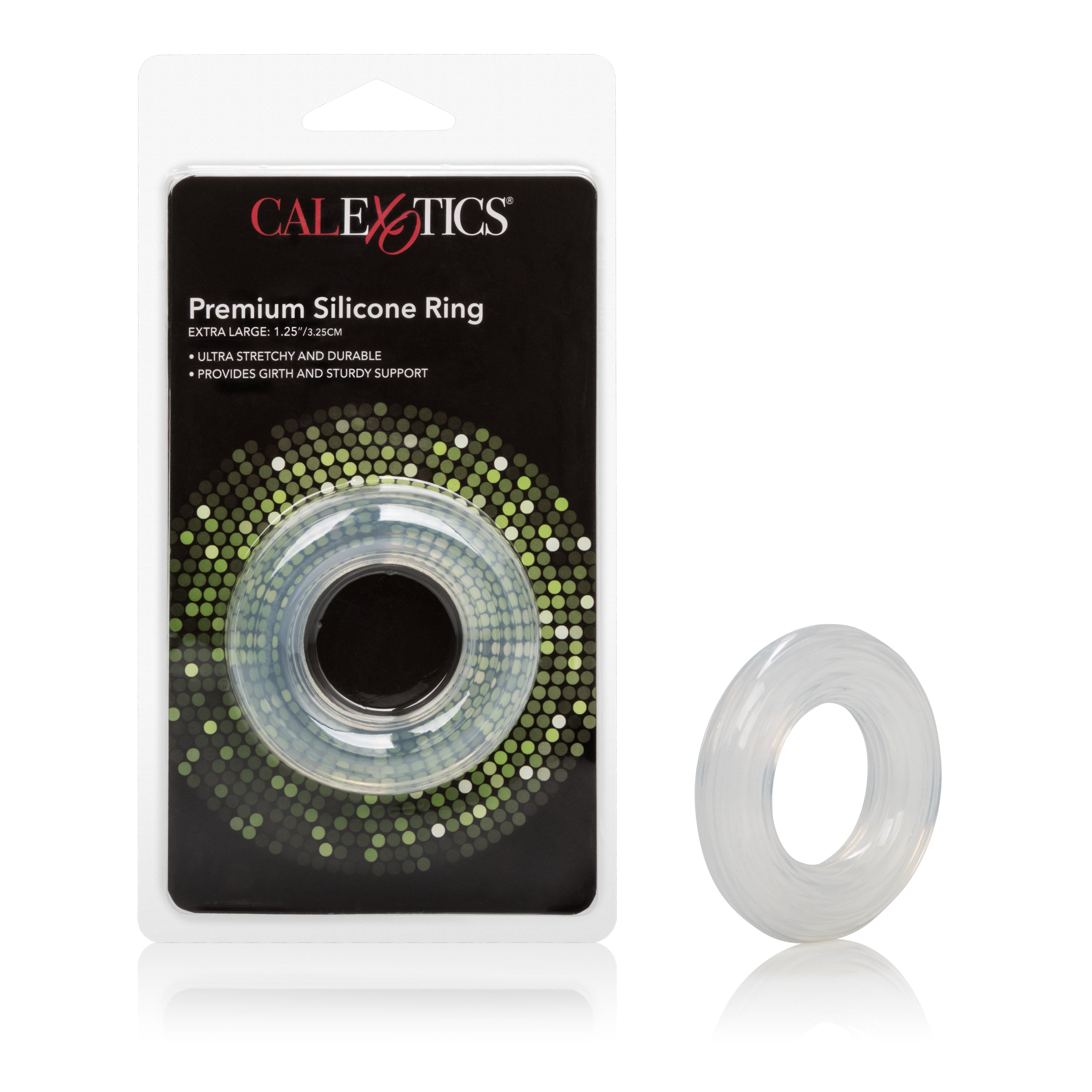 Premium Silicone Ring XL Clear Stretchy Support Ring Oversized Comfort Silicone Ring > Cock Ring > Single