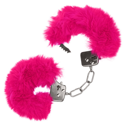 Ultra Fluffy Pink Furry Handcuffs – Plush Couples Bondage Gear > Bondage Gear > Handcuffs
