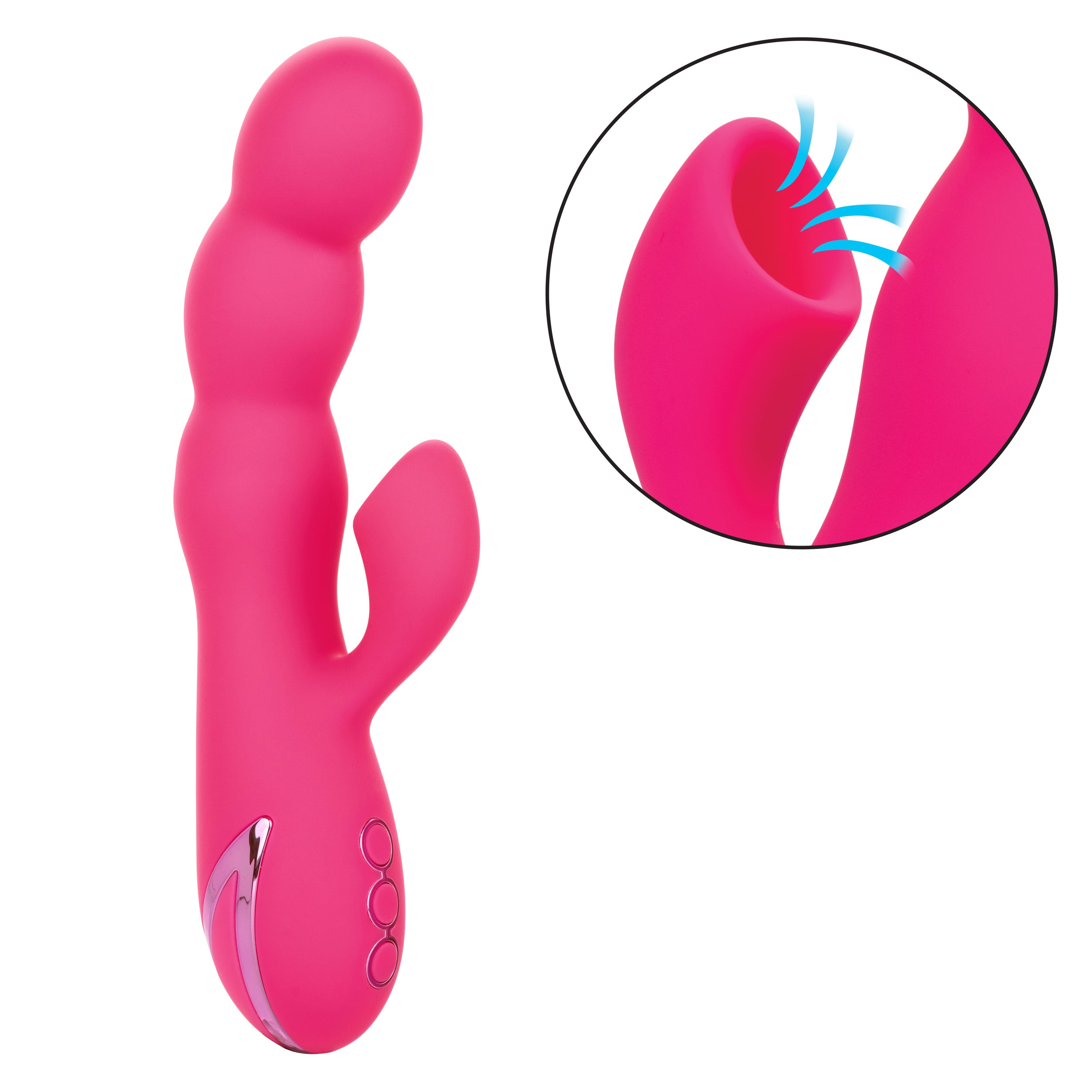 California Dreaming Oceanside Orgasm Massager with Clitoral Suction and Vibrating Functions > Vibrators > Ladies > Rabbit Multi