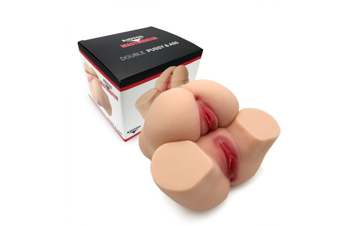 Kiotos Double Pussy And Ass Masturbator – Realistic Masturbator Default Title Strokers - Manual