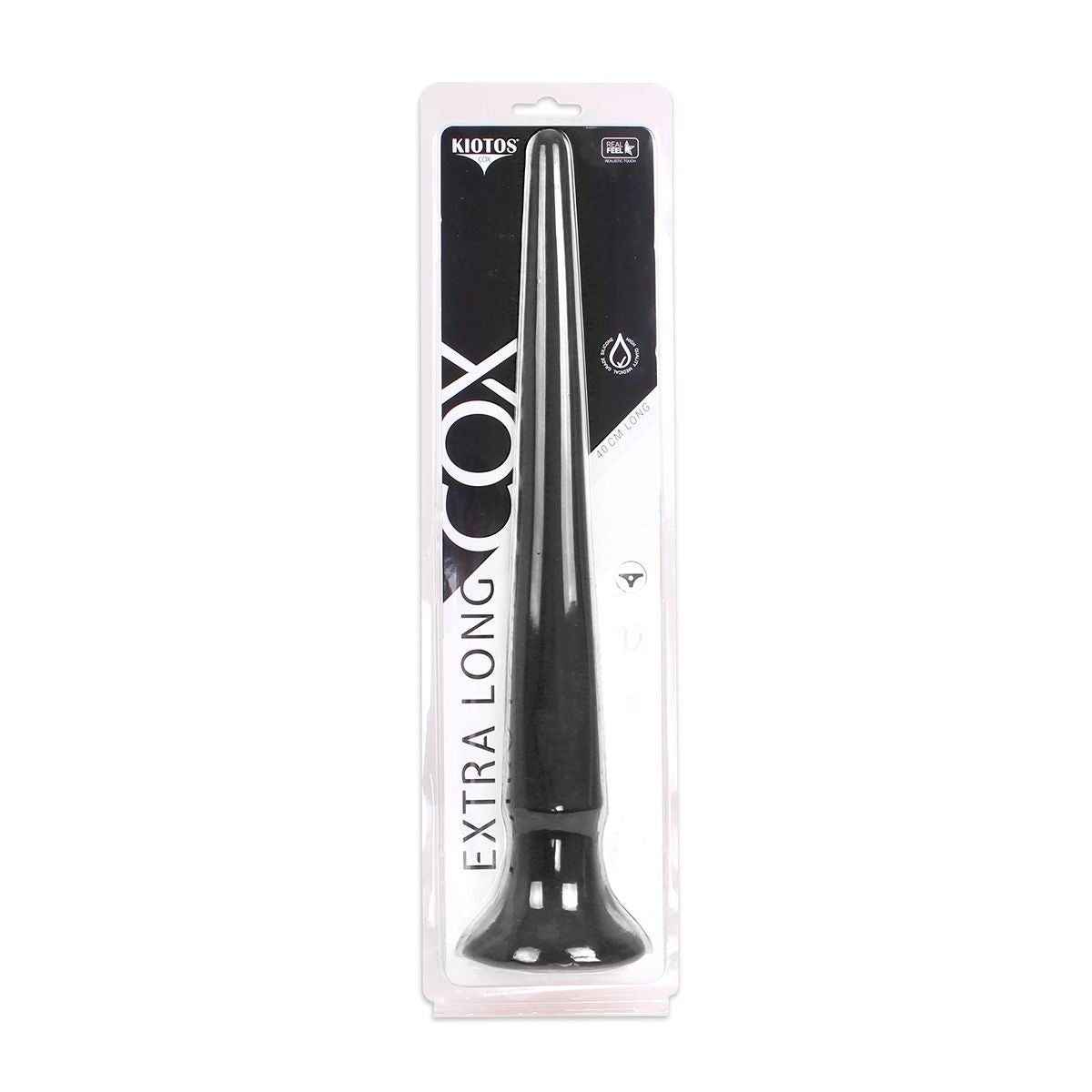 Kiotos Cox Extra Long Dildo Black 26cm – Suction Cup Silicone Dildo Default Title > Dildos > Oversized Toys Main image