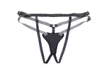 Sportsheets Aurora High Waisted Strap-On Harness (Black) Adjustable Up to 60 Inch Hips - Strap-On Harness > Dildos > Strap On Harnesses
