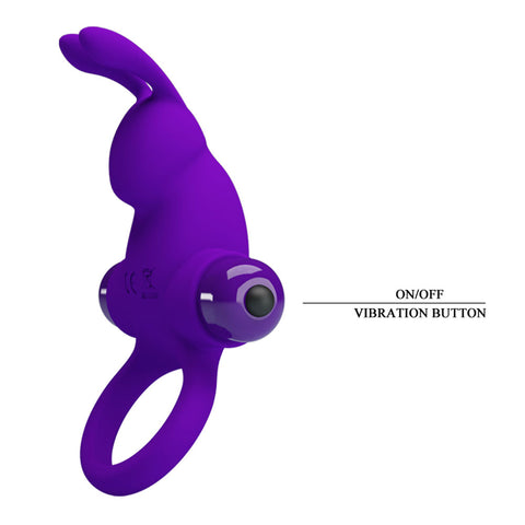 Pretty Love Vibrant Penis Ring 1 – Waterproof Vibrating Silicone Penis Ring > Cock Ring > Vibrating