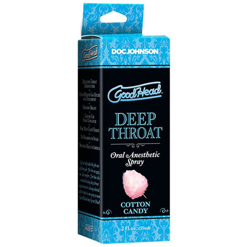 Goodhead Deep Throat Spray (Cotton Candy) – Oral Spray > Lube > Oral Gels & Sprays Main image