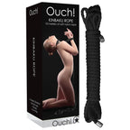 Ouch Kinbaku Rope - 10 Metre Length - Soft Nylon Rope Black > Bondage Gear > Rope
