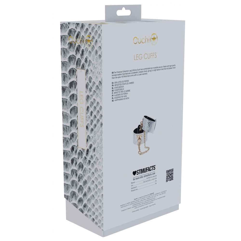 Ouch Florence Collection Leg Cuffs ] Secondary image