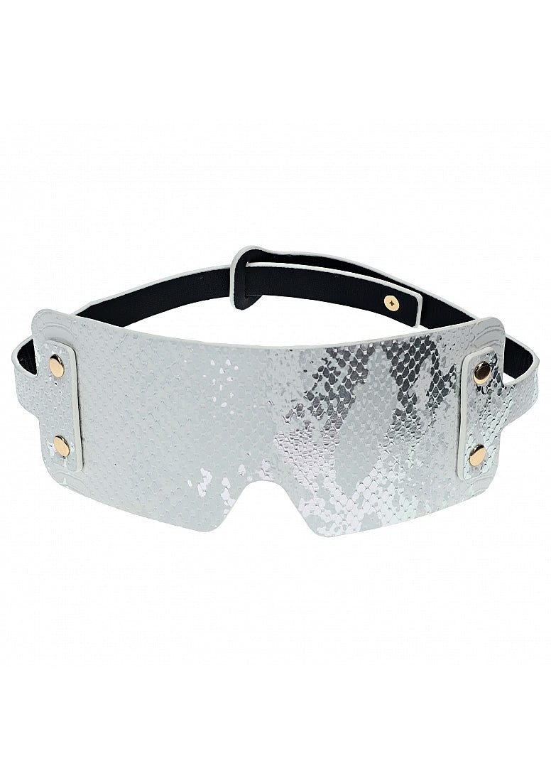 Ouch Florence Collection Bonded Leather Blindfold Sensual Intimacy Accessory Secondary image