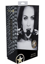 Ouch Florence Collection Silicone Ball Gag Black > Bondage Gear > Gags and Bits