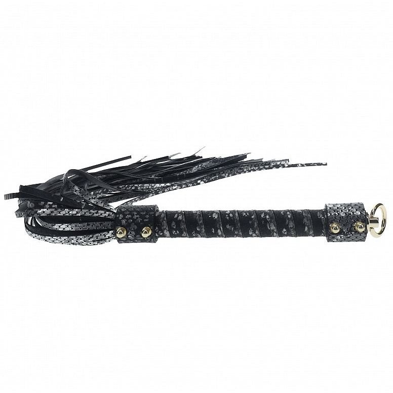 Ouch Florence Collection Flogger – High Quality PU Leather Black > Bondage Gear > Whips & Floggers Main image