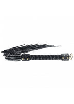 Ouch Florence Collection Flogger High Quality Bonded Leather Black > Bondage Gear > Whips & Floggers