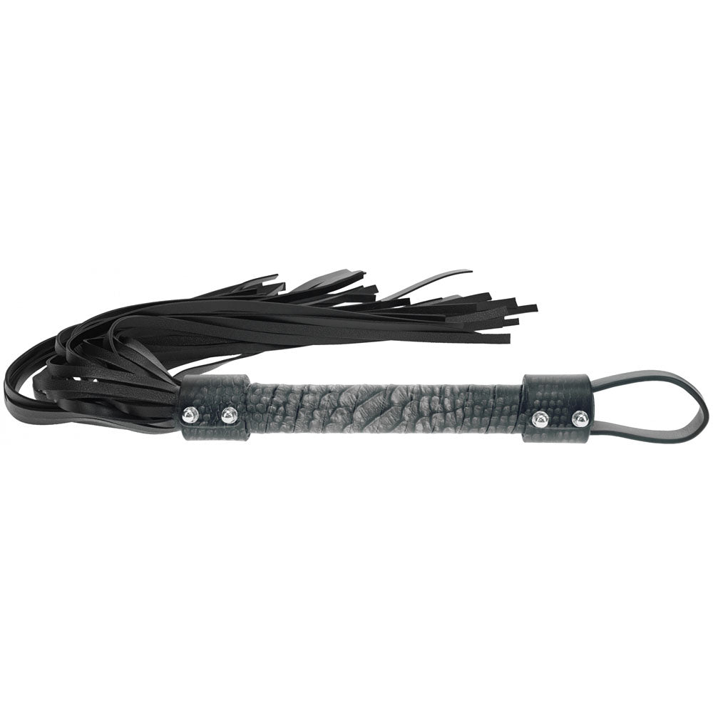 Ouch Florence Collection Flogger High Quality Bonded Leather > Bondage Gear > Whips & Floggers