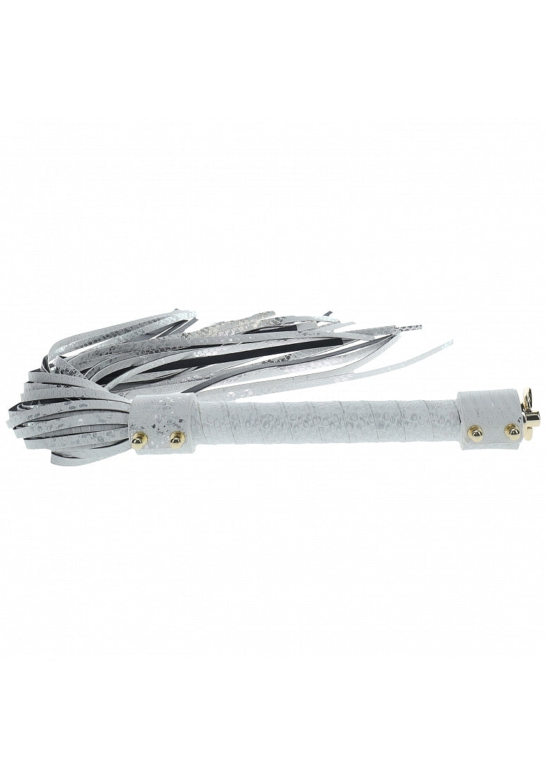 Ouch Florence Collection Flogger White > Bondage Gear > Whips & Floggers