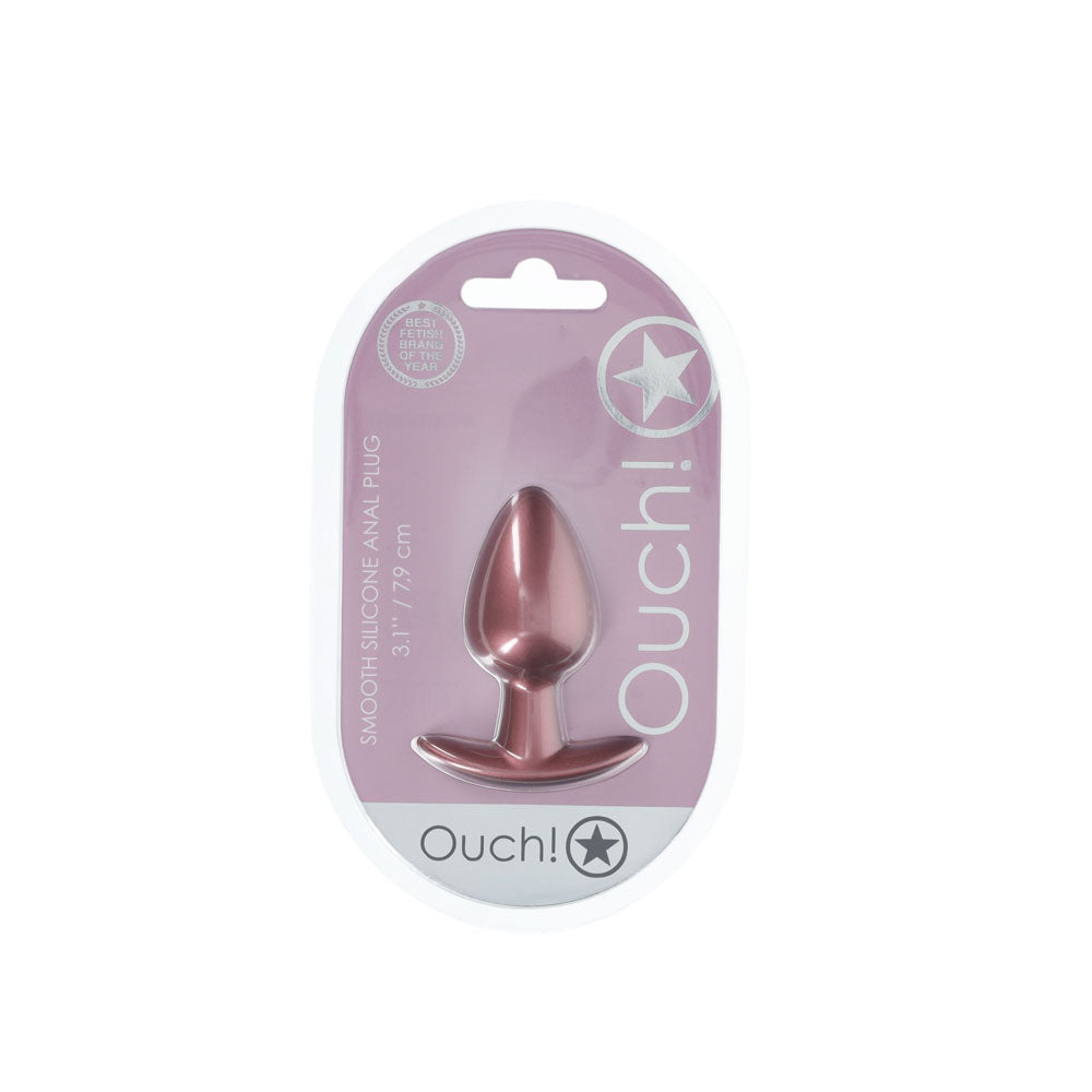 Ouch Medium – 7.9 cm Soft Silicone Medium Butt Plug > Anal Range > Butt Plugs