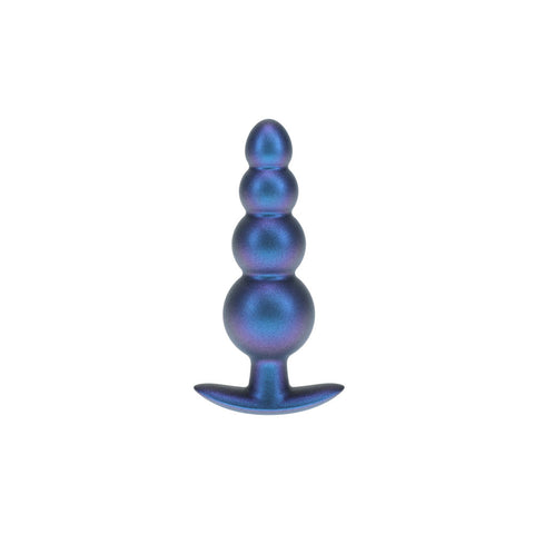 Ouch Beaded Anal Plug Metallic 11.7 Centimeter Butt Plug > Anal Range > Butt Plugs