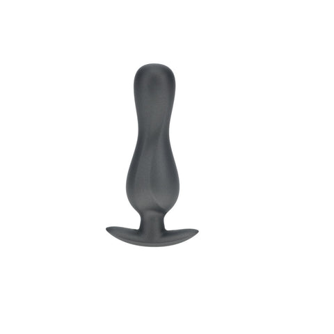 Ouch Curvy Anal Plug (Gun Metal Grey) – Silicone Butt Plug > Anal Range > Butt Plugs