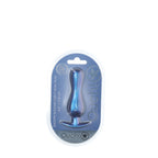 OUCH! Curvy Anal Plug 11.7 cm Metallic Blue Silicone Butt Plug > Anal Range > Butt Plugs